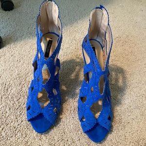 Zara Basic Caged Heeled Sandal